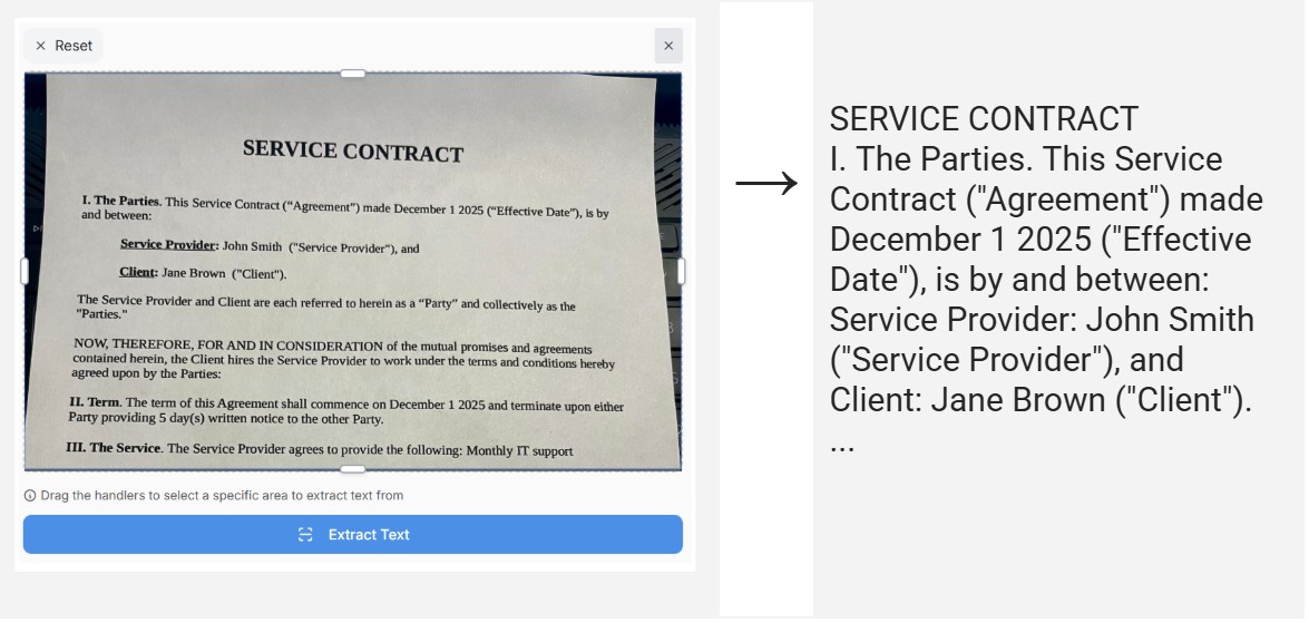 Convert Image to Text App